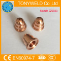 Plasma cutting nozzle plasma consumables 220930